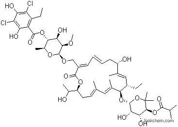 Molecular Structure of 873857-62-6 (Fidaxomicin)